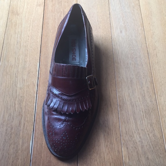 Men’s formal shoes Burgundy color Size: 9 - Picture 7 of 7